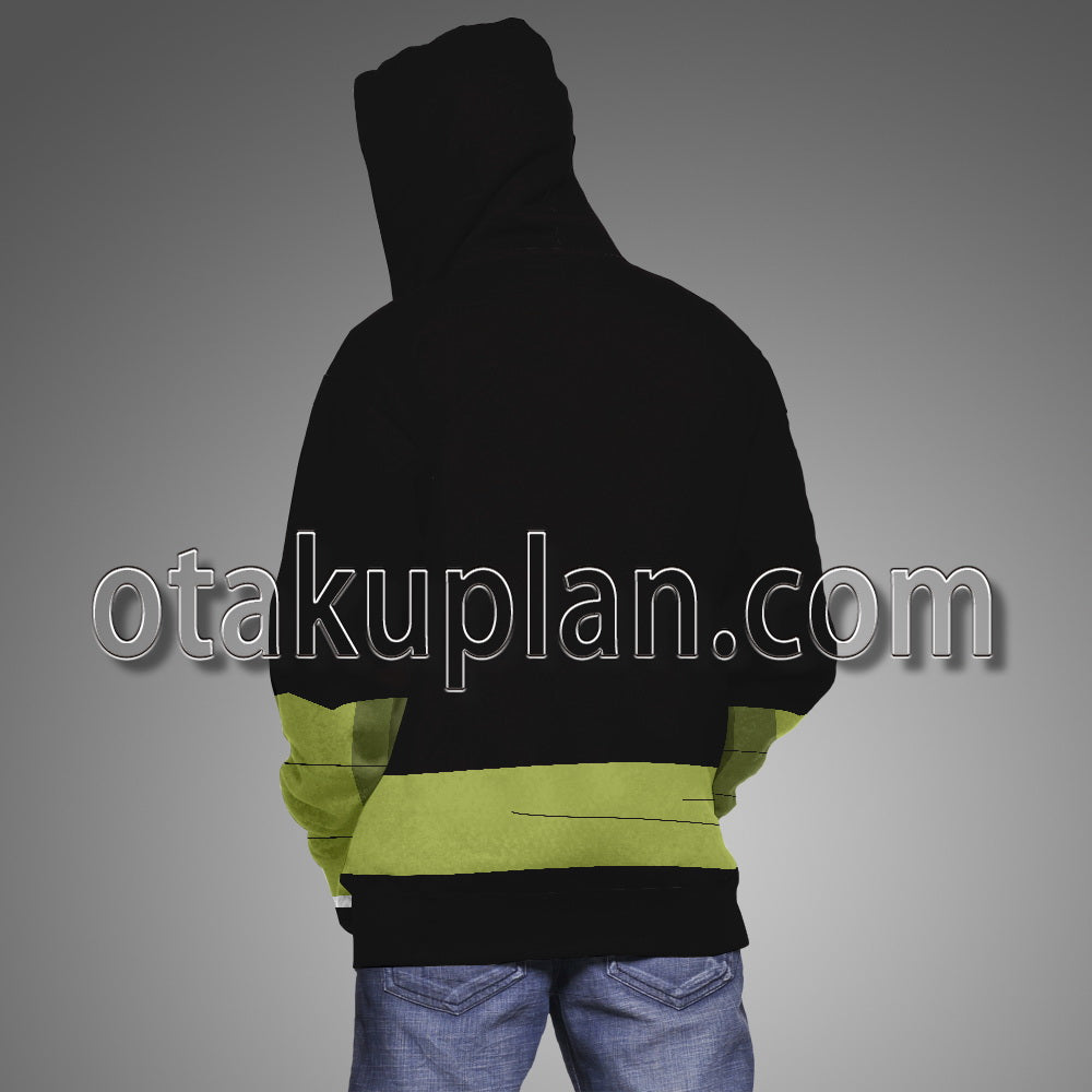 Black Adam Anime Cosplay Hoodie