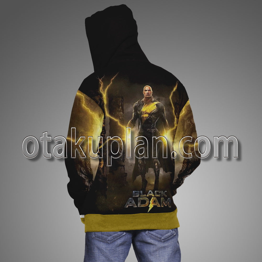 Black Adam Movie Poster Cosplay Hoodie