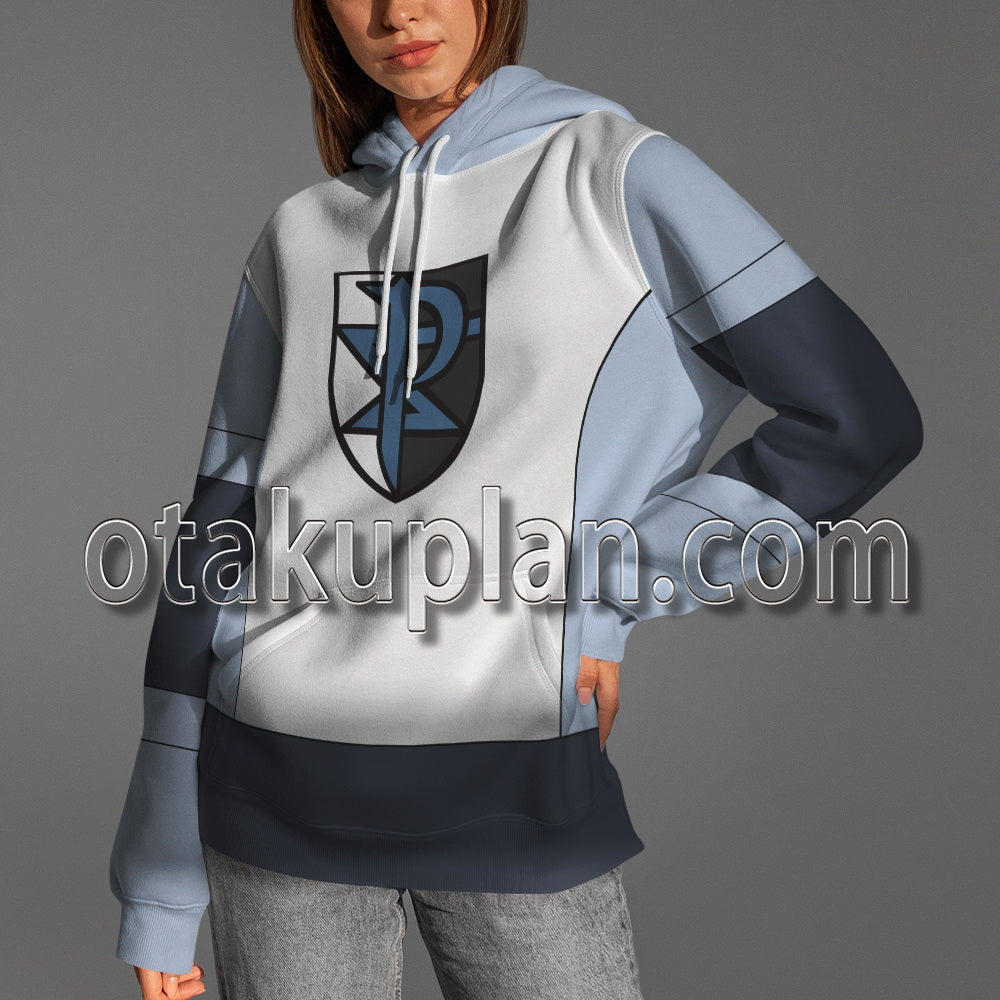 Black and White Team Plasma Cosplay Hoodie
