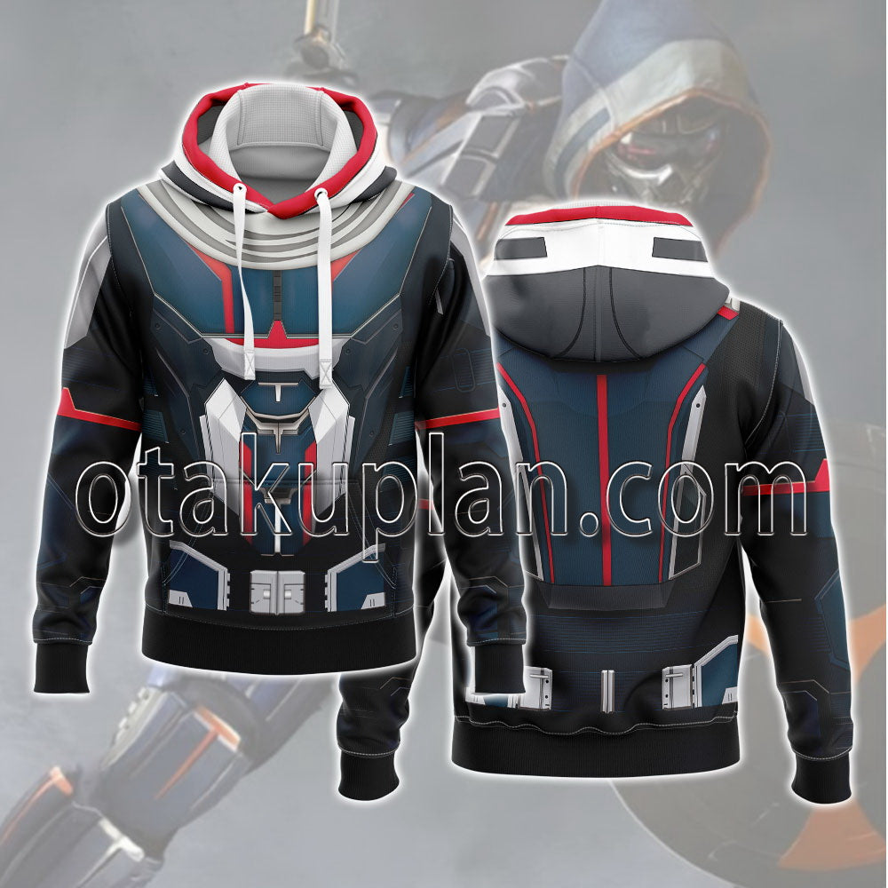 Black Widow Taskmaster Cosplay Hoodie