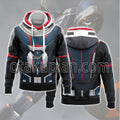 Black Widow Taskmaster Cosplay Hoodie