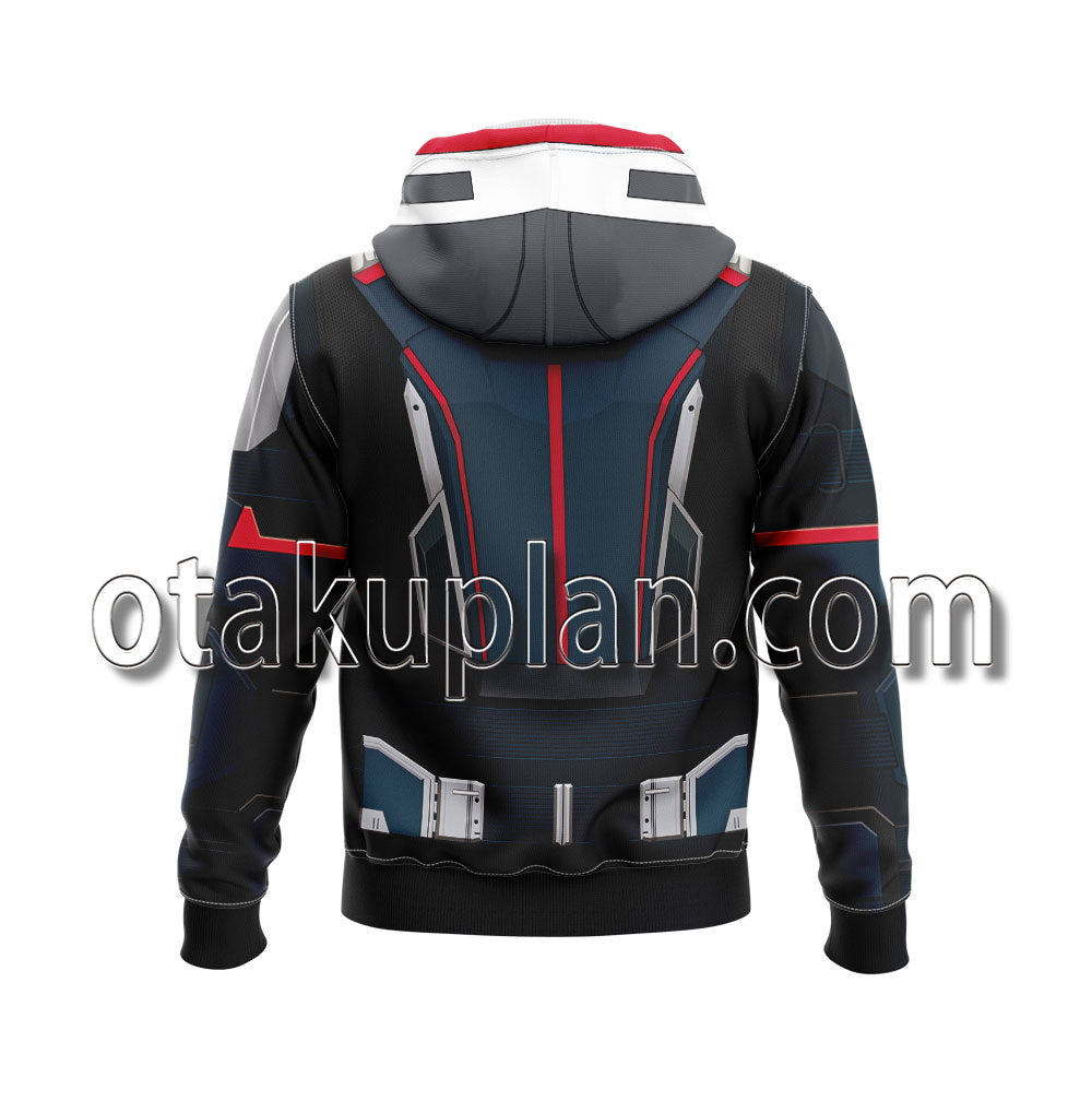 Black Widow Taskmaster Cosplay Hoodie