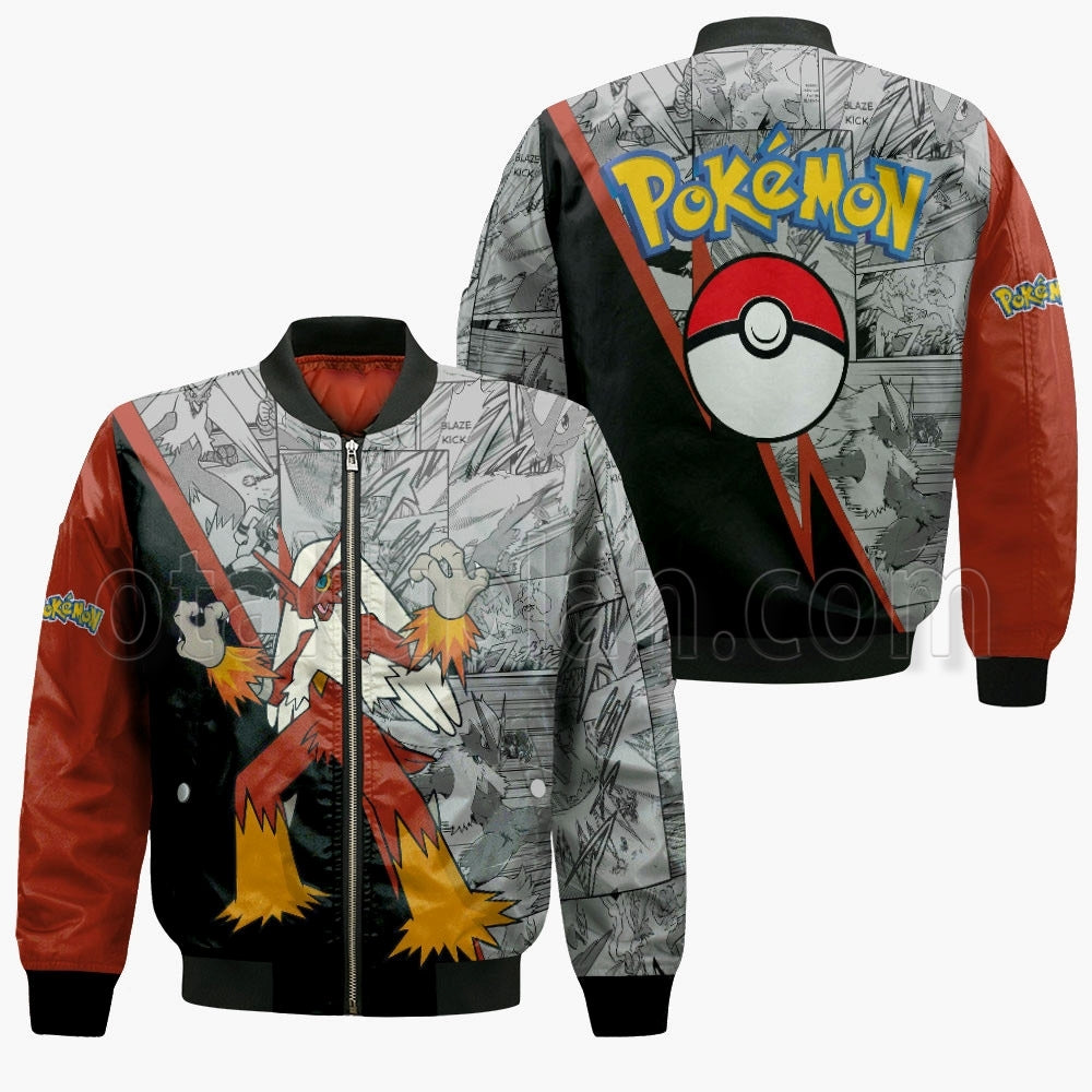 Blaziken Hoodie Custom Mix Manga