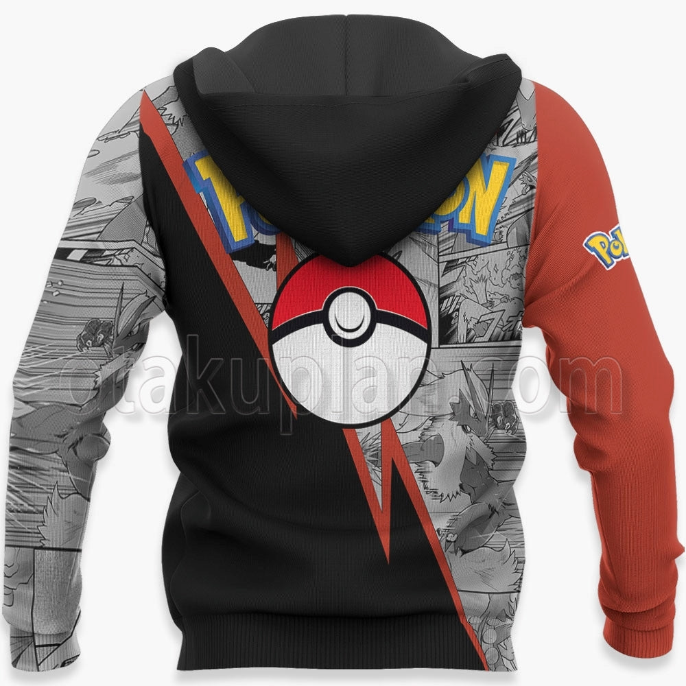 Blaziken Hoodie Custom Mix Manga