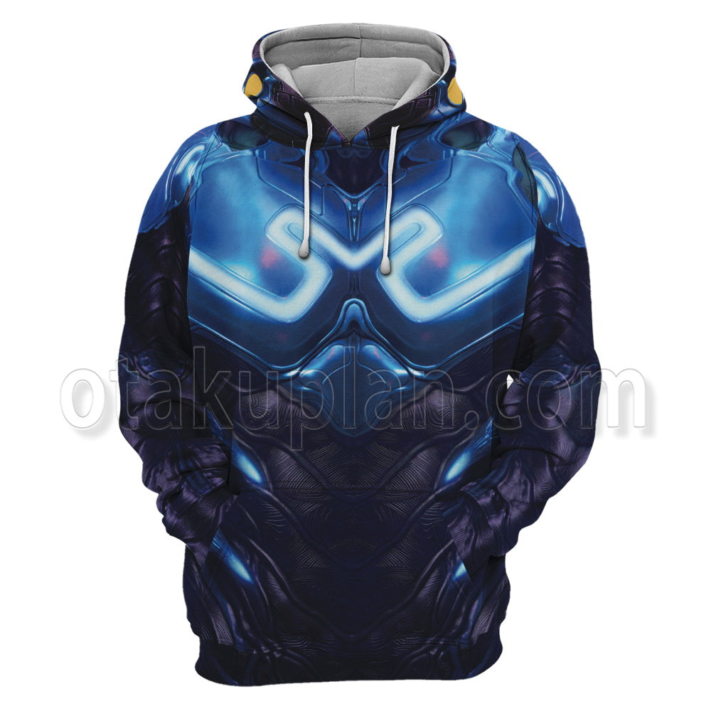 Blue Beetle 2023 Jaime Reyes Armor Cosplay Hoodie