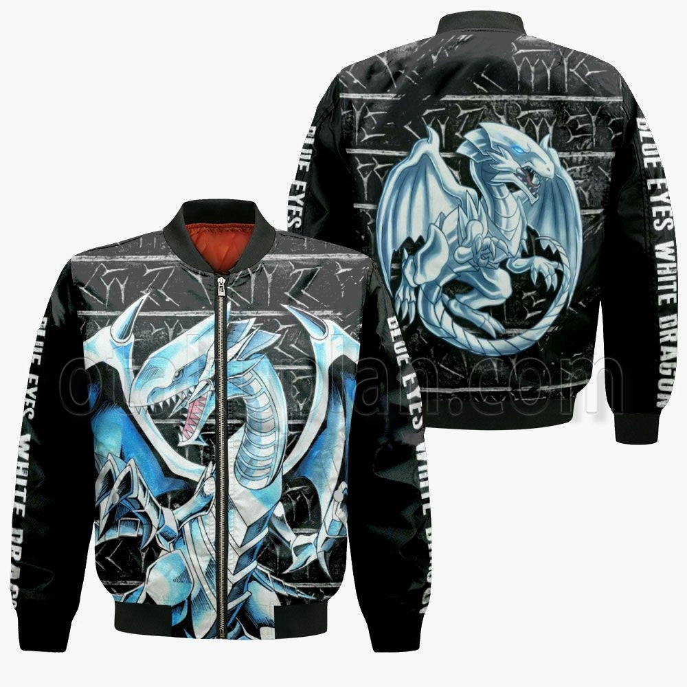 Blue-Eyes White Dragon Hoodie Custom