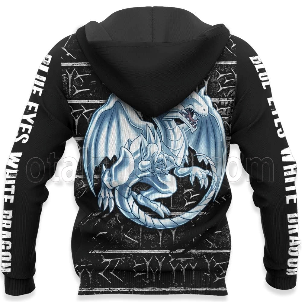 Blue-Eyes White Dragon Hoodie Custom