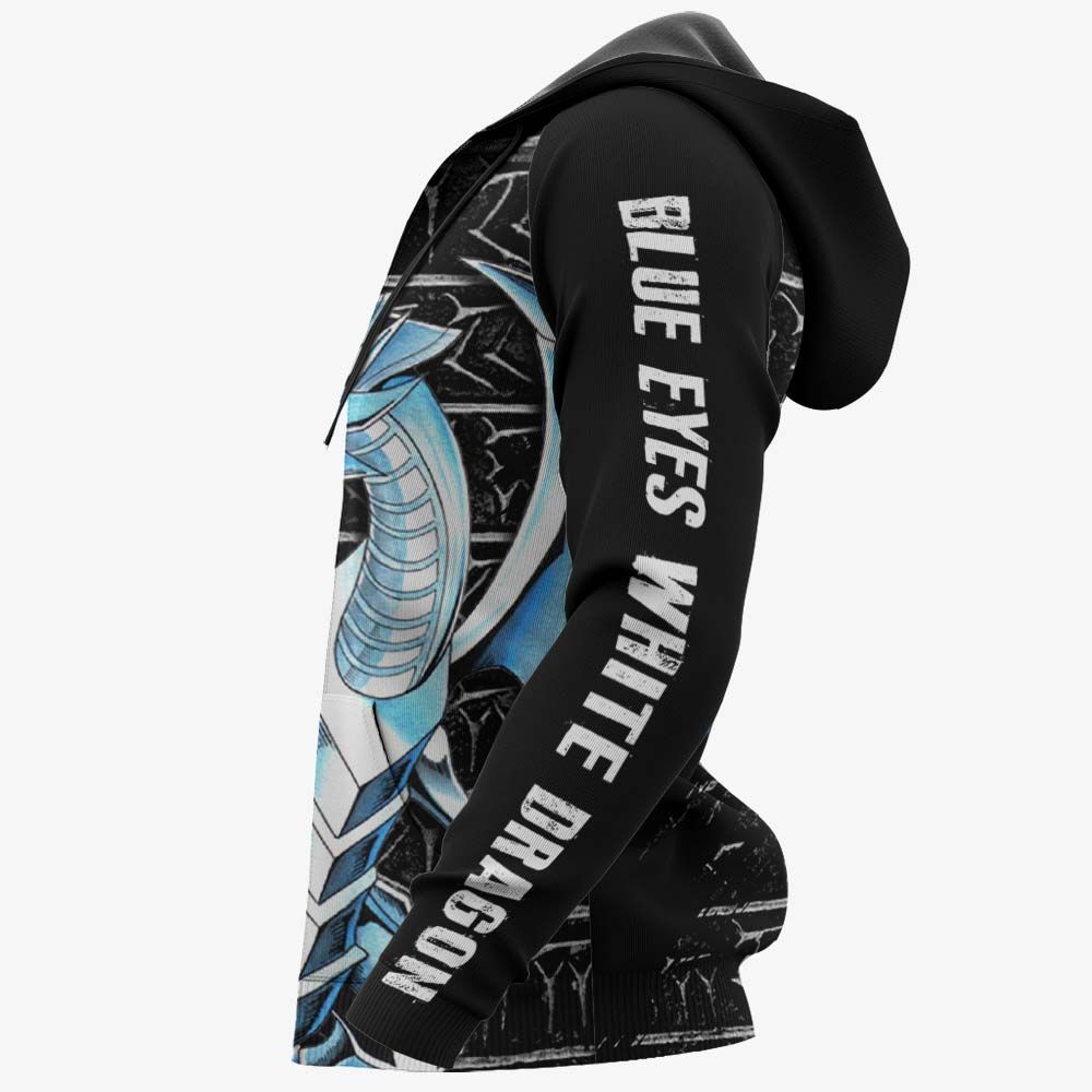 Blue Eyes White Dragon Yugioh Hoodie Shirt