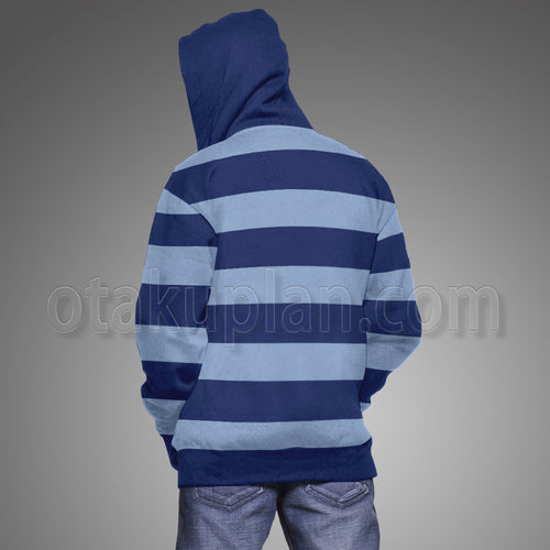 Blues Clues Steve Blue Striped Clothes Cosplay Hoodie