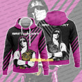 Bret Hart Image Line Combination Hoodie