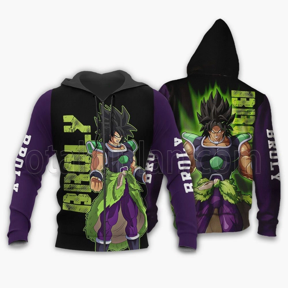 Broly Hoodie Custom