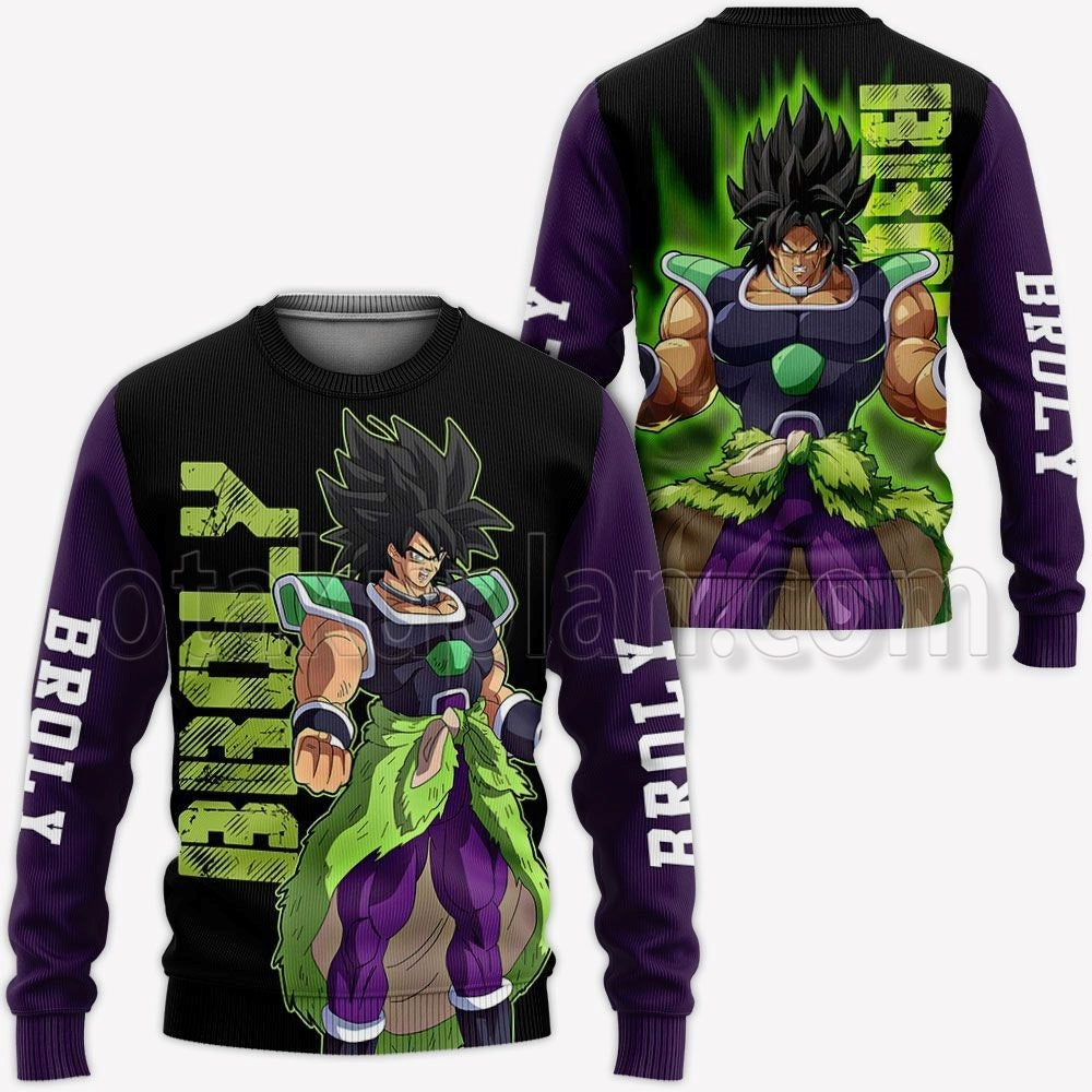 Broly Hoodie Custom