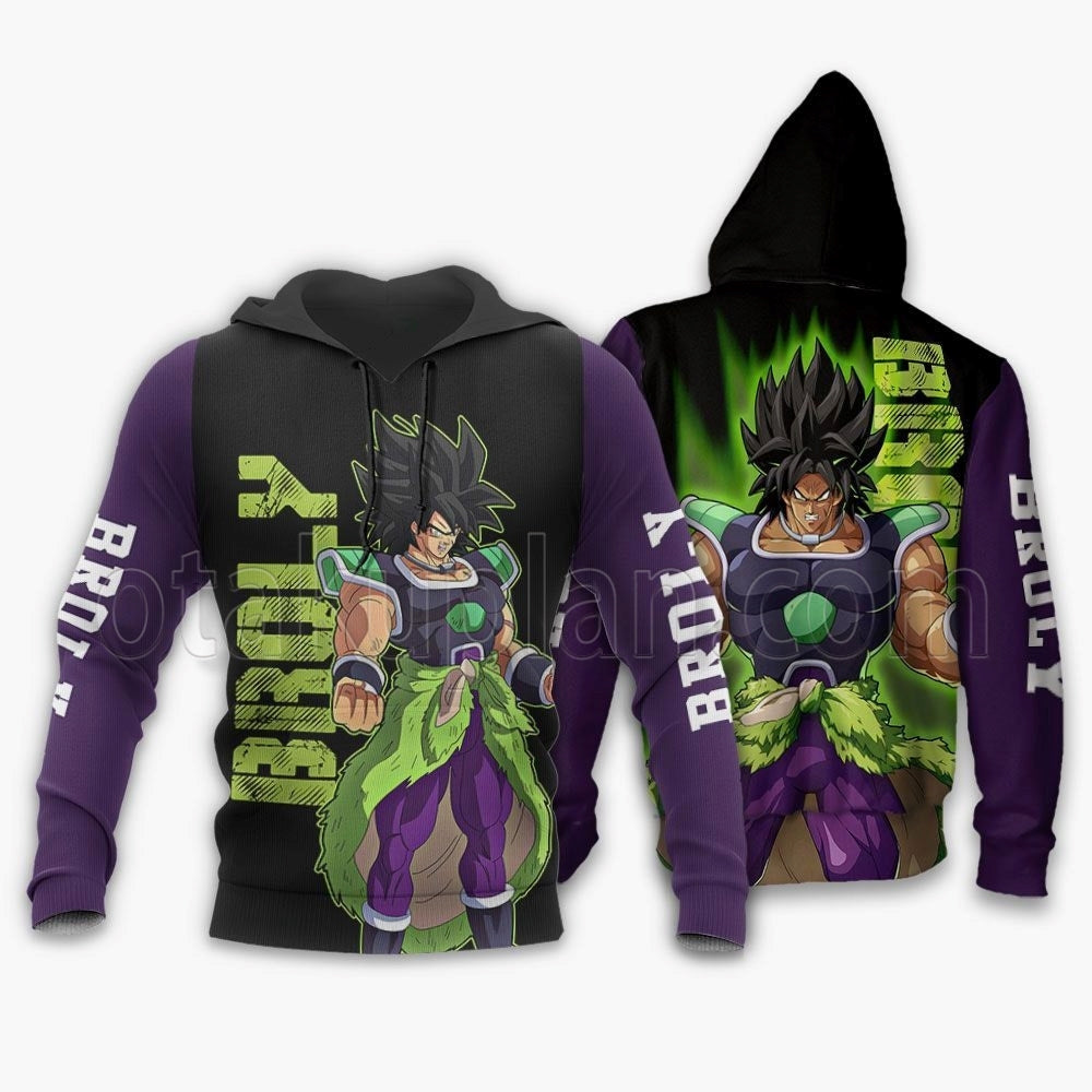 Broly Hoodie Custom