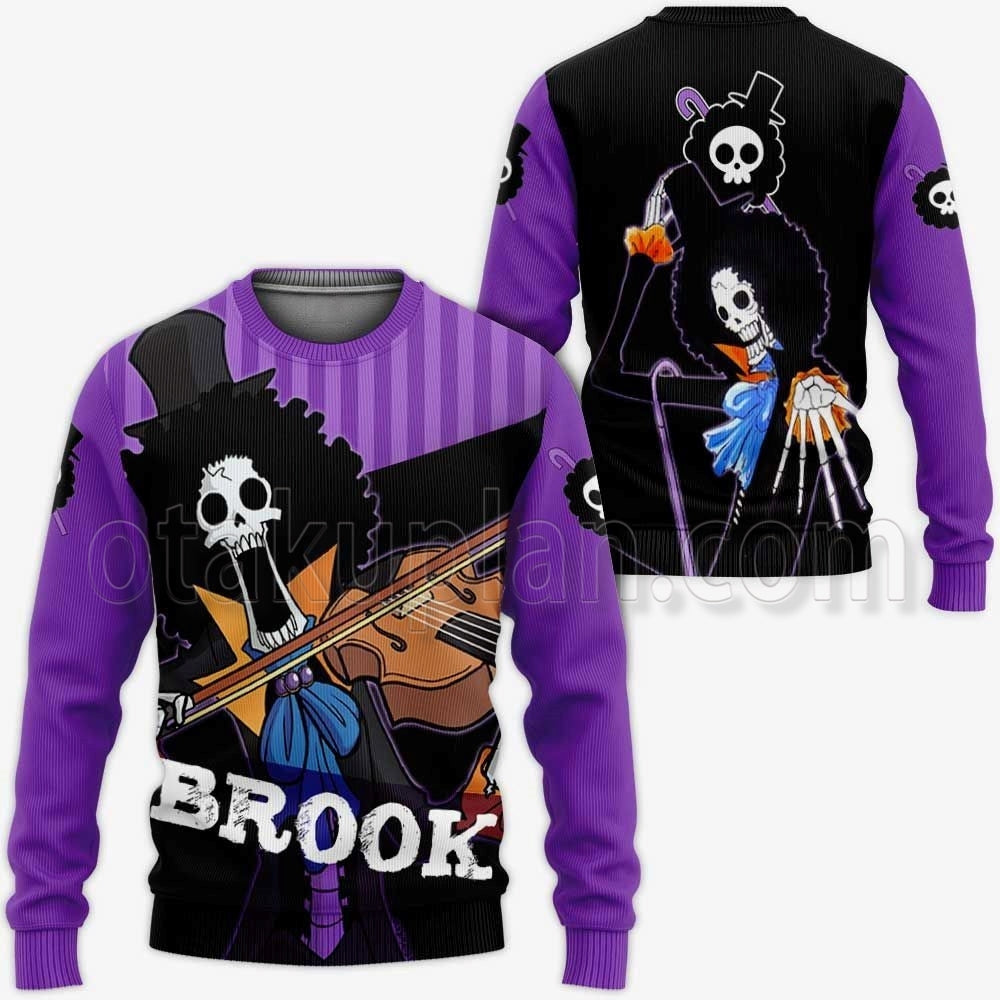Brook Hoodie Anime