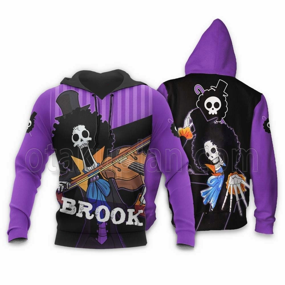 Brook Hoodie Anime