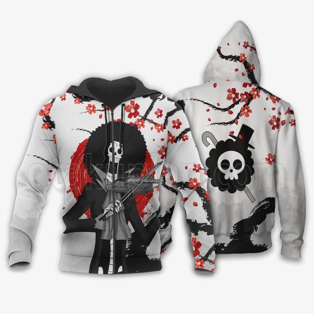 Brook Hoodie Custom Japan Style Anime