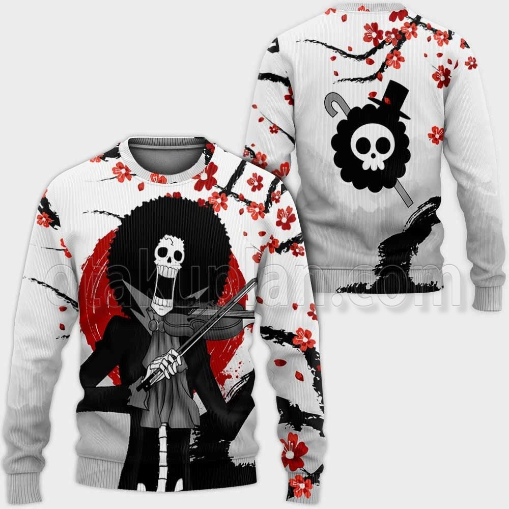 Brook Hoodie Custom Japan Style Anime