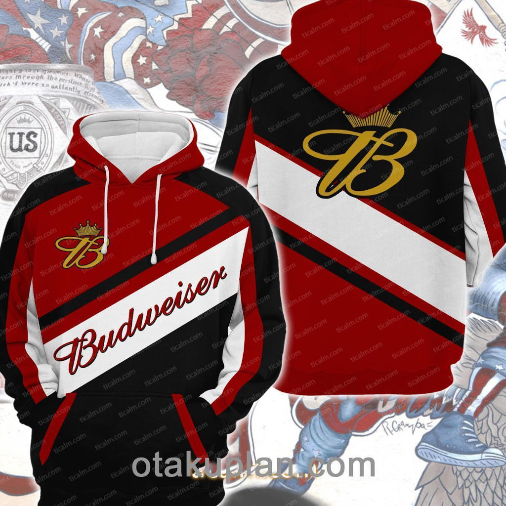 Budweiser Pullover Hoodie