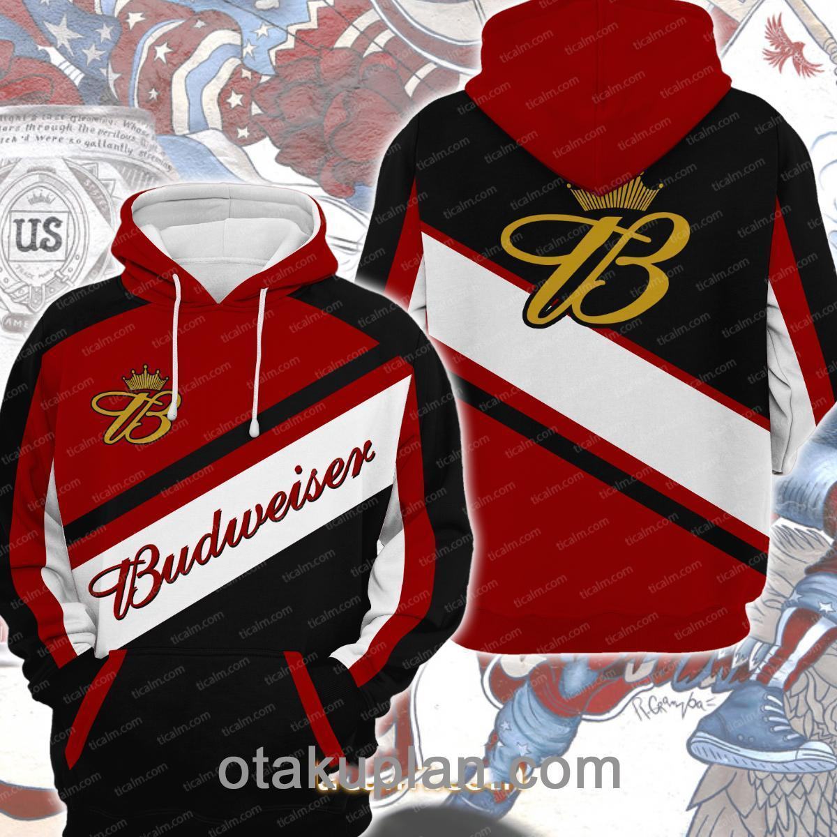 Budweiser Pullover Hoodie