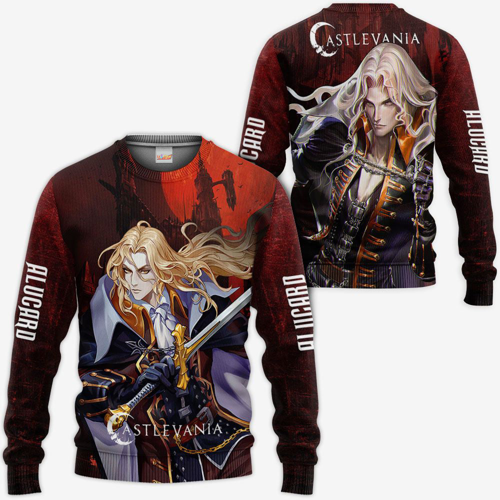 Castlevania Alucard Hoodie Shirt
