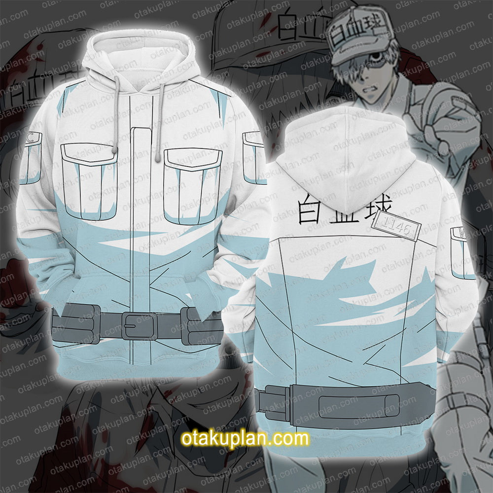 Cells at Work! U-1146 Cosplay Hoodie