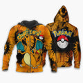 Charizard Hoodie Anime Custom Tie Dye Style