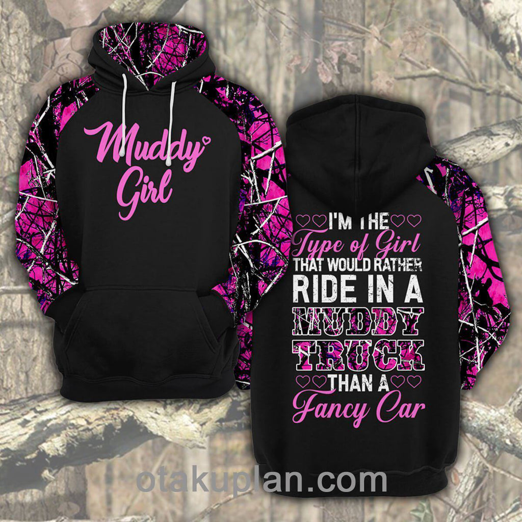 Country Girl Muddy Girl Pullover Hoodie