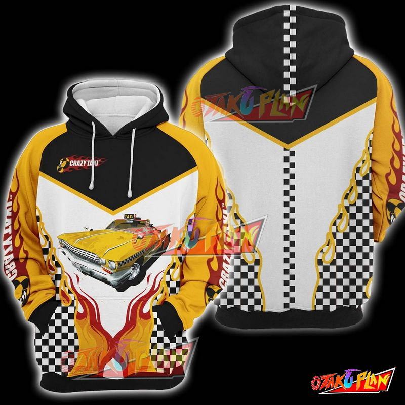 Crazy Taxi Pullover Hoodie