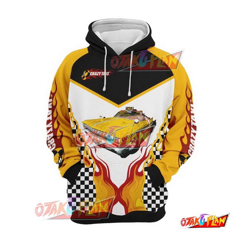 Crazy Taxi Pullover Hoodie