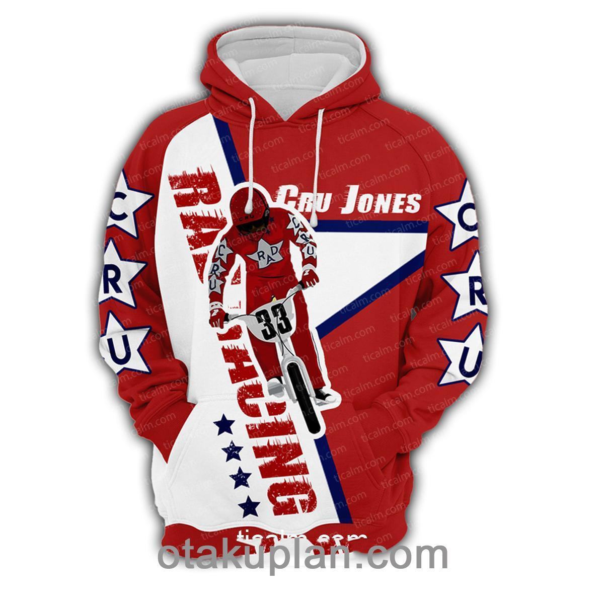 Cru Jones Rad Cru Pullover Hoodie