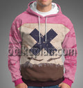 Cyberpunk 2077 V Female Street Kid Old Pattern Cosplay Hoodie
