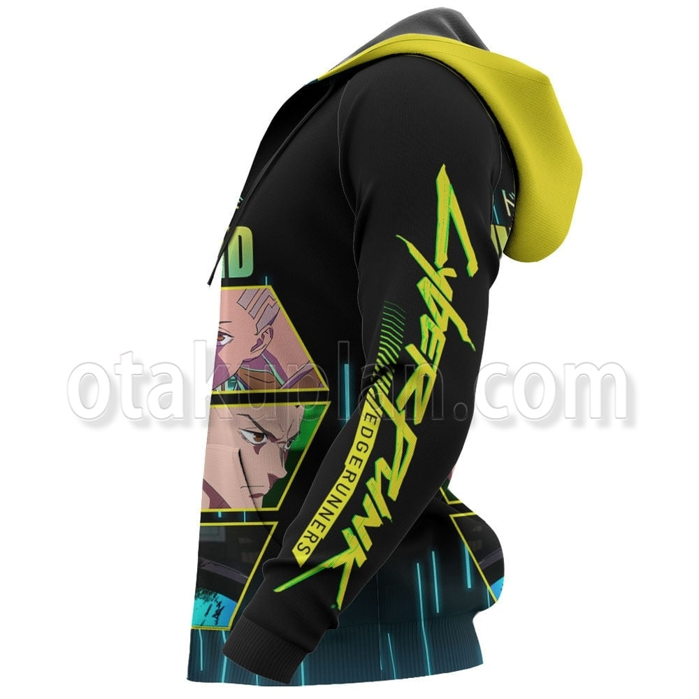 Cyberpunk David Martinez Custom Hoodie Yellow