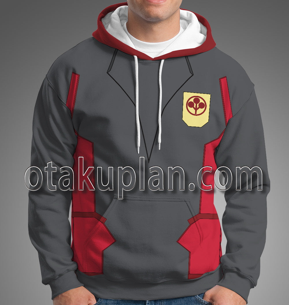 Cyberpunk Edgerunners Arasaka Academy Uniform Cosplay Hoodie