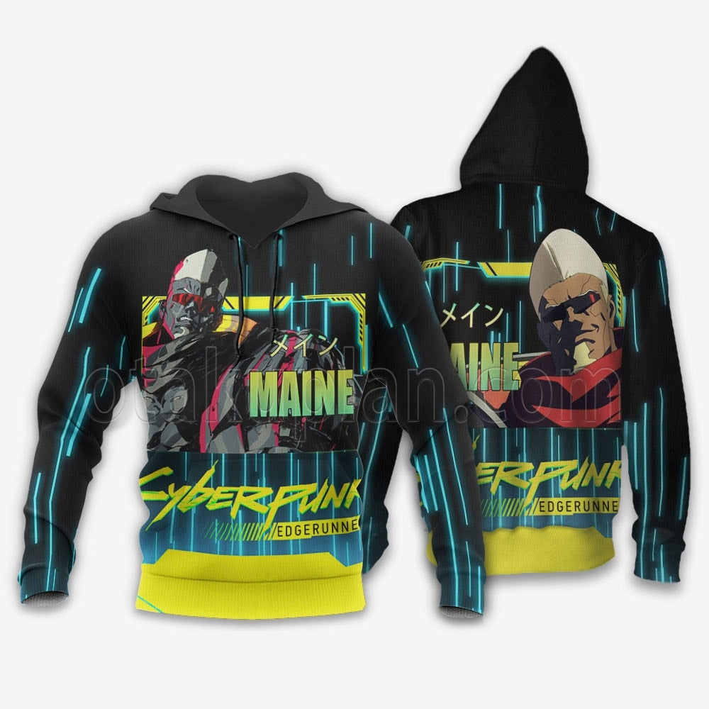 Cyberpunk Maine Custom Hoodie