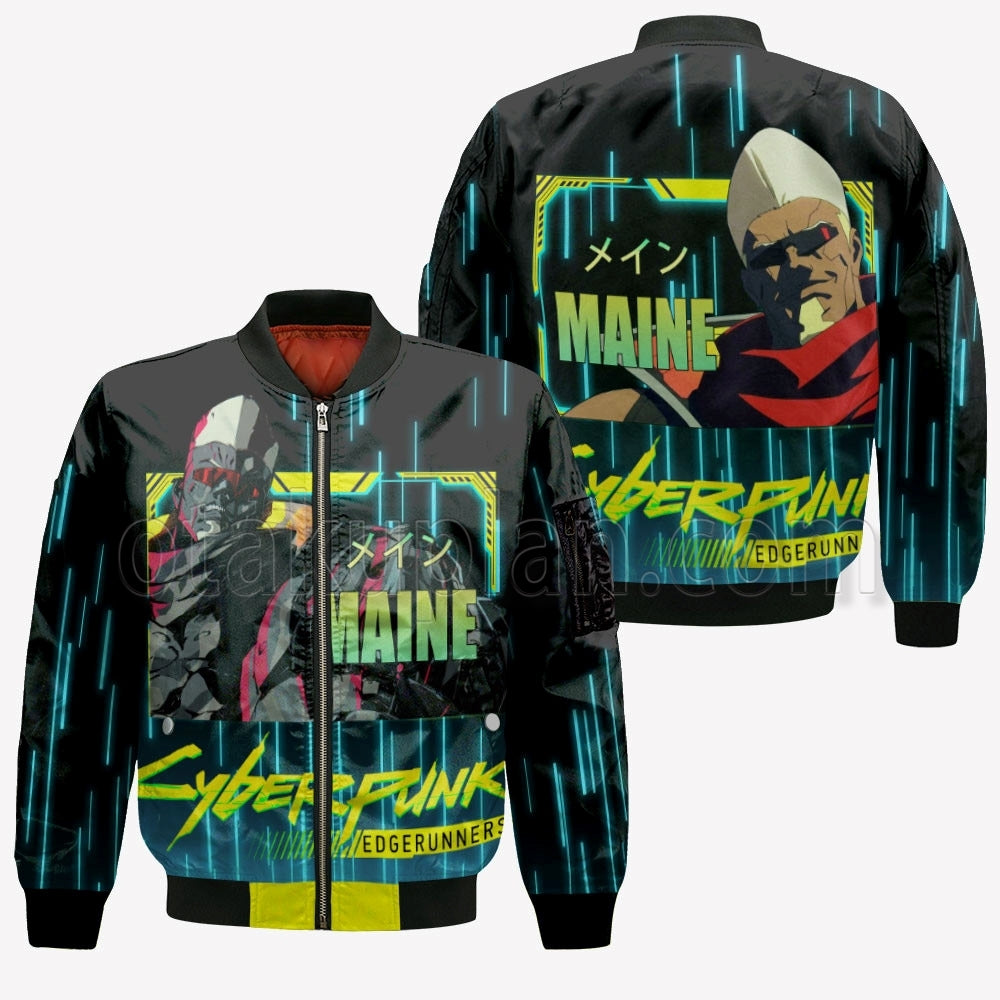 Cyberpunk Maine Custom Hoodie