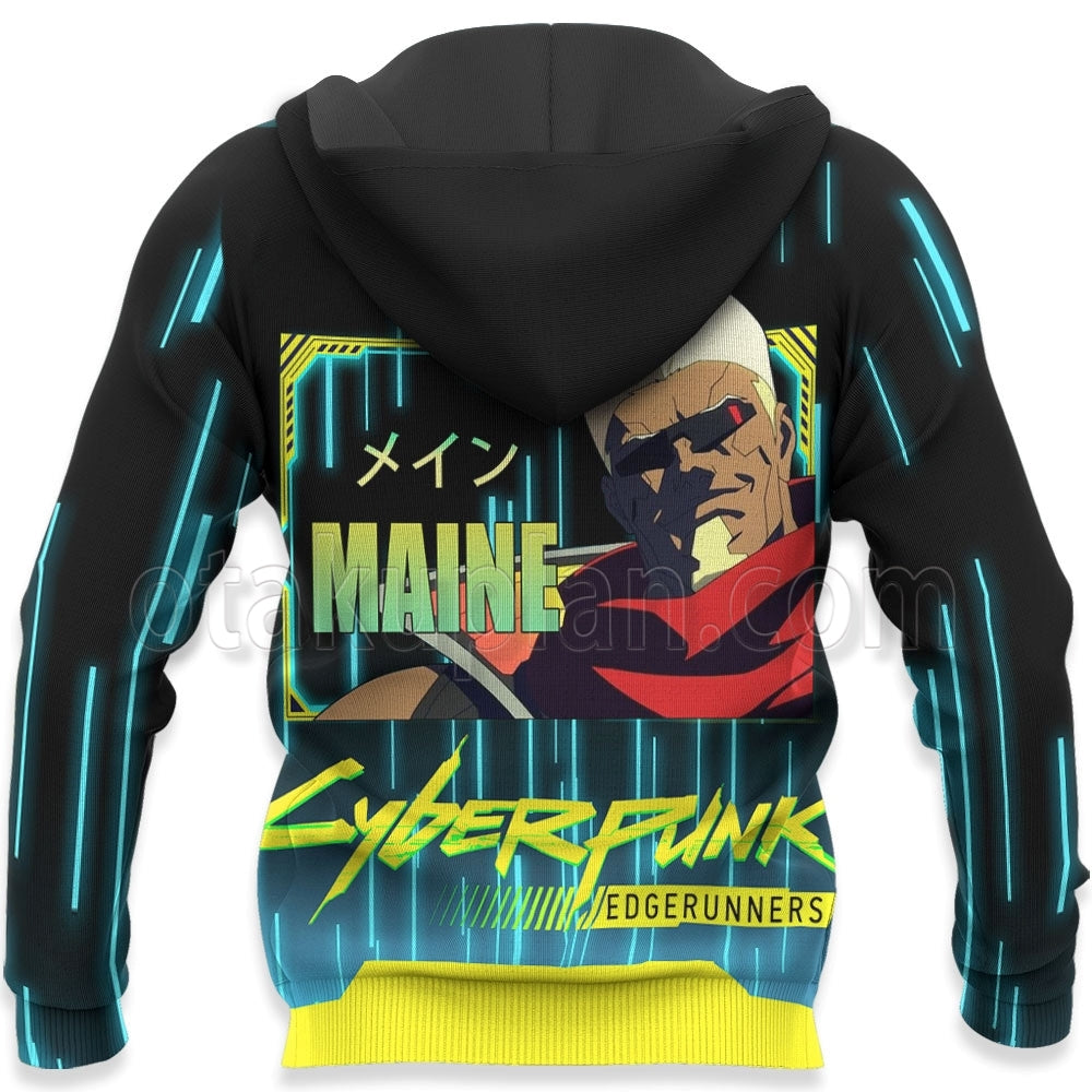 Cyberpunk Maine Custom Hoodie