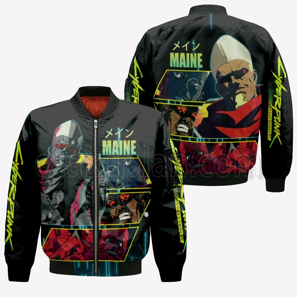 Cyberpunk Maine Custom Hoodie Stylish
