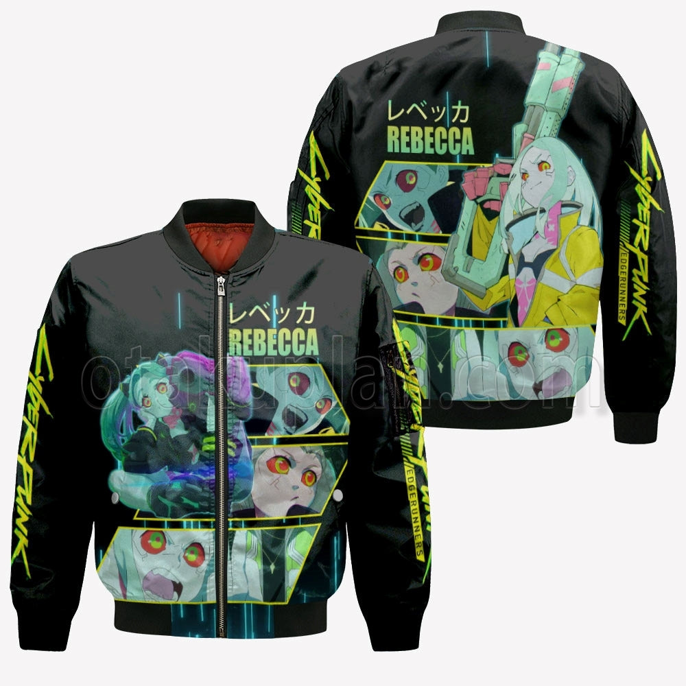Cyberpunk Rebecca Custom Hoodie Stylish
