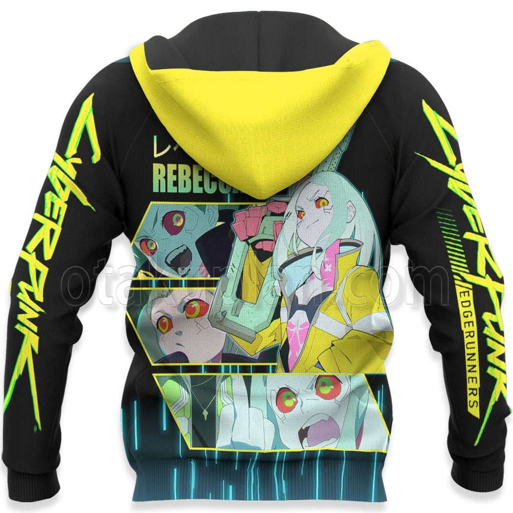 Cyberpunk Rebecca Custom Hoodie Stylish