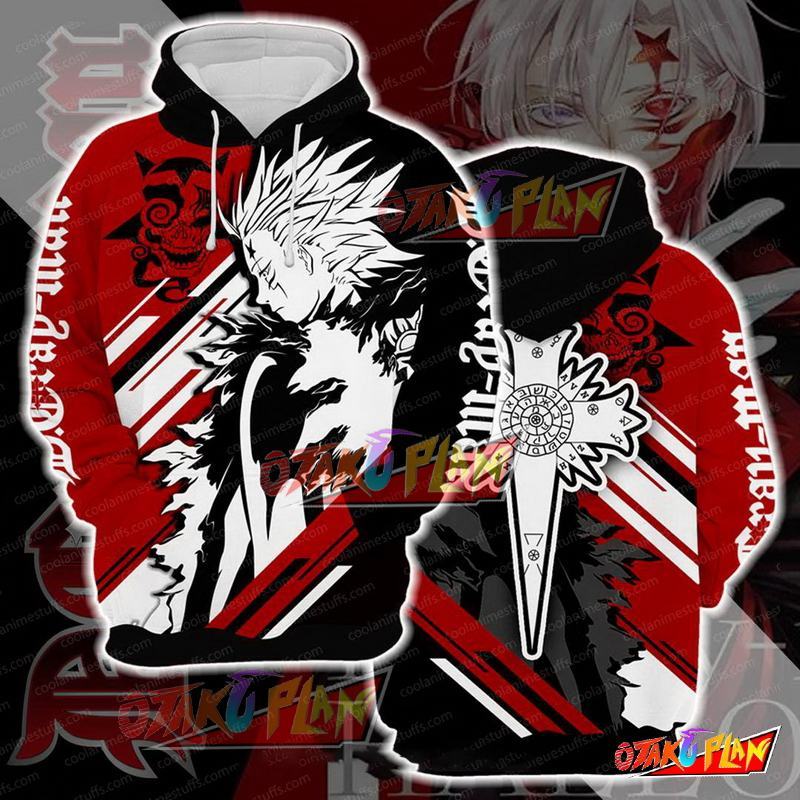 D Gray Man Pullover Hoodie