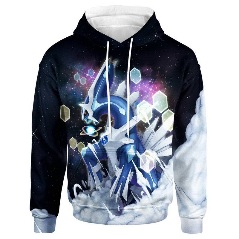Dark-blue Dialga Hoodie / T-Shirt