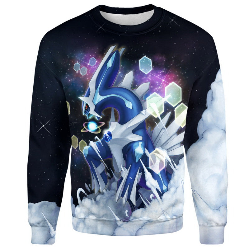 Dark-blue Dialga Hoodie / T-Shirt
