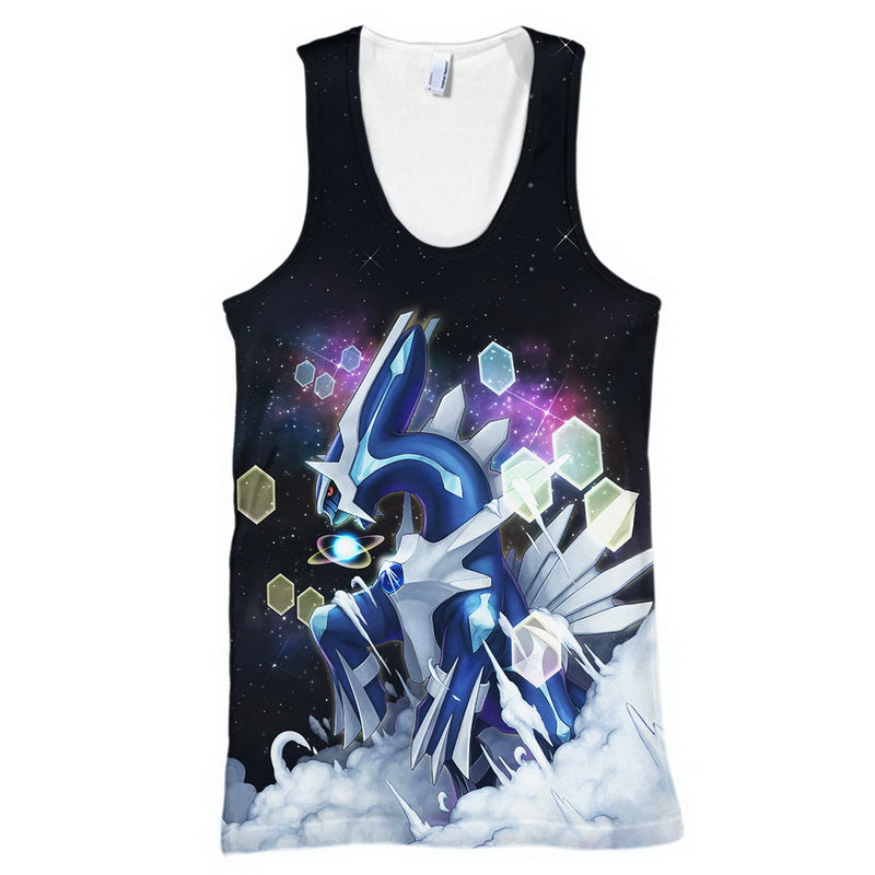 Dark-blue Dialga Hoodie / T-Shirt