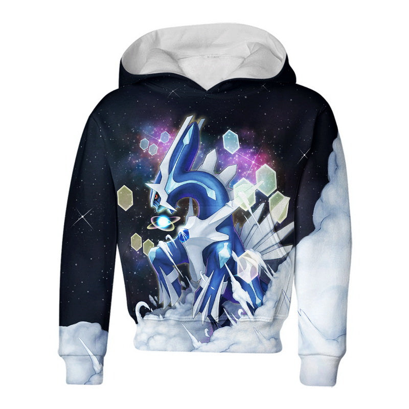 Dark-blue Dialga Hoodie / T-Shirt