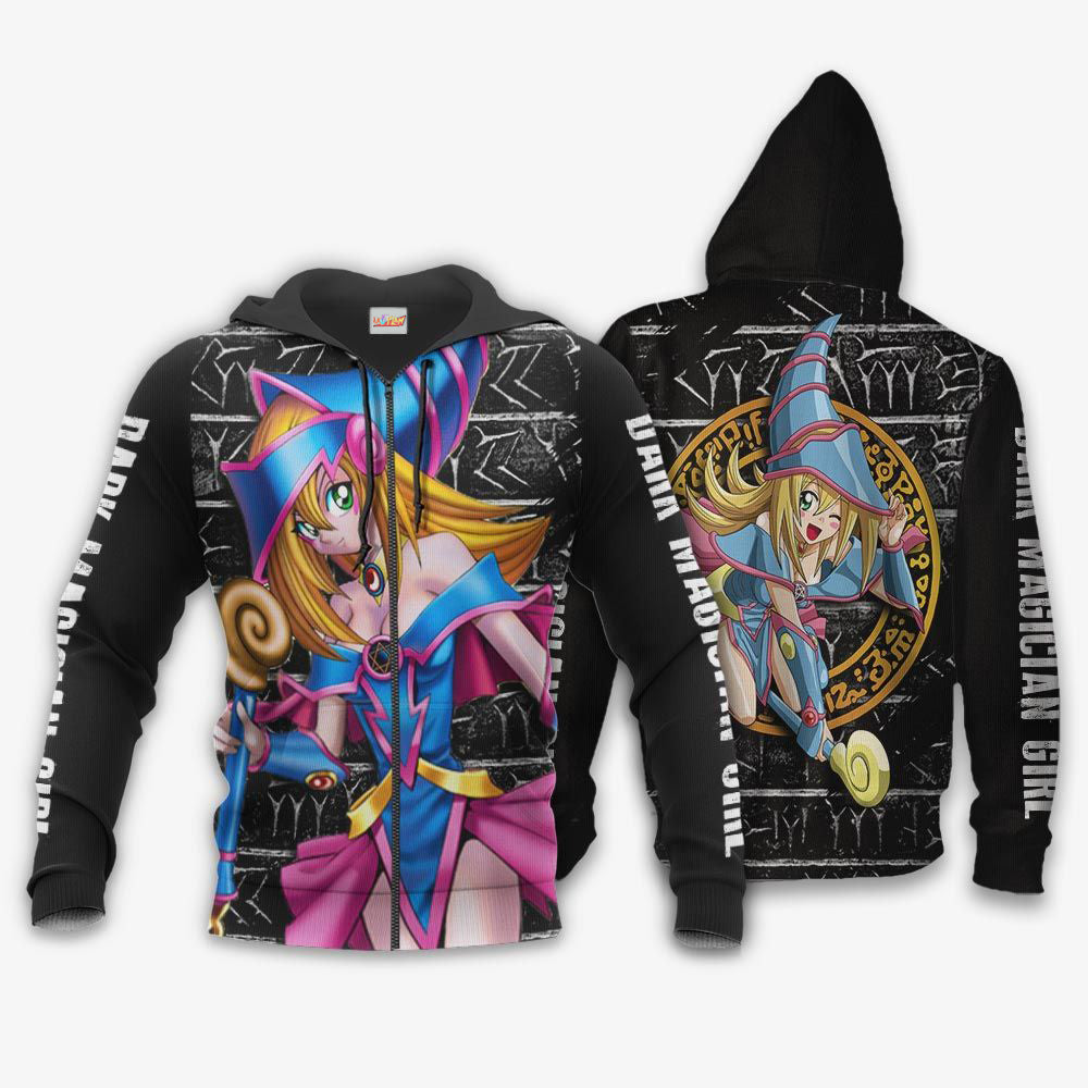 Dark Magician Girl Yugioh Hoodie Shirt