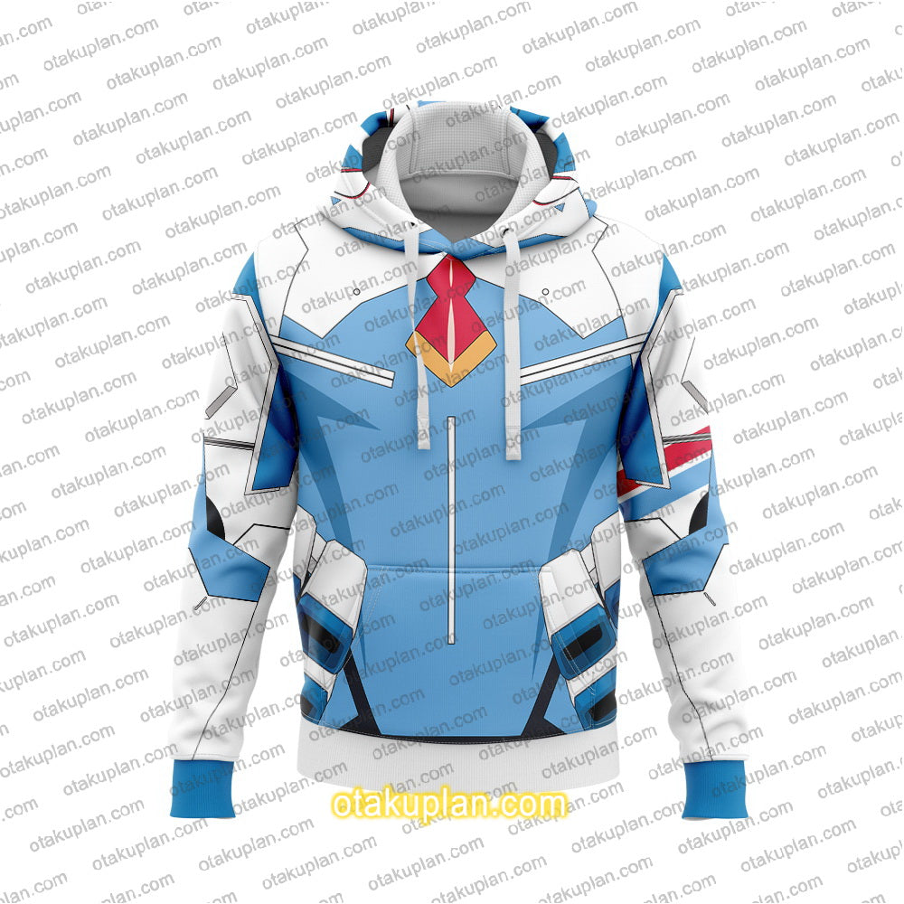 Darling in the FranXX FRANXX Delphinium Cosplay Hoodie