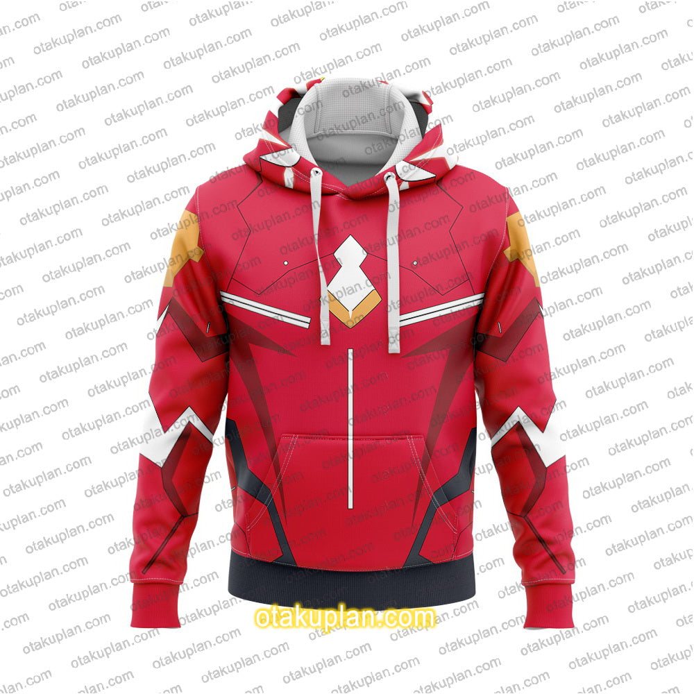 Darling in the FranXX FranXX Red Strelizia Cosplay Hoodie