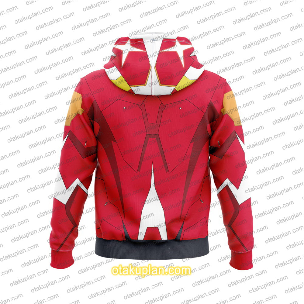 Darling in the FranXX FranXX Red Strelizia Cosplay Hoodie