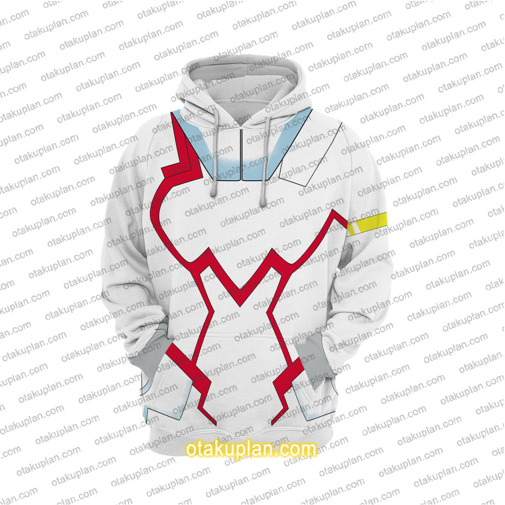 Darling in the FranXX Zero Two Cosplay Hoodie