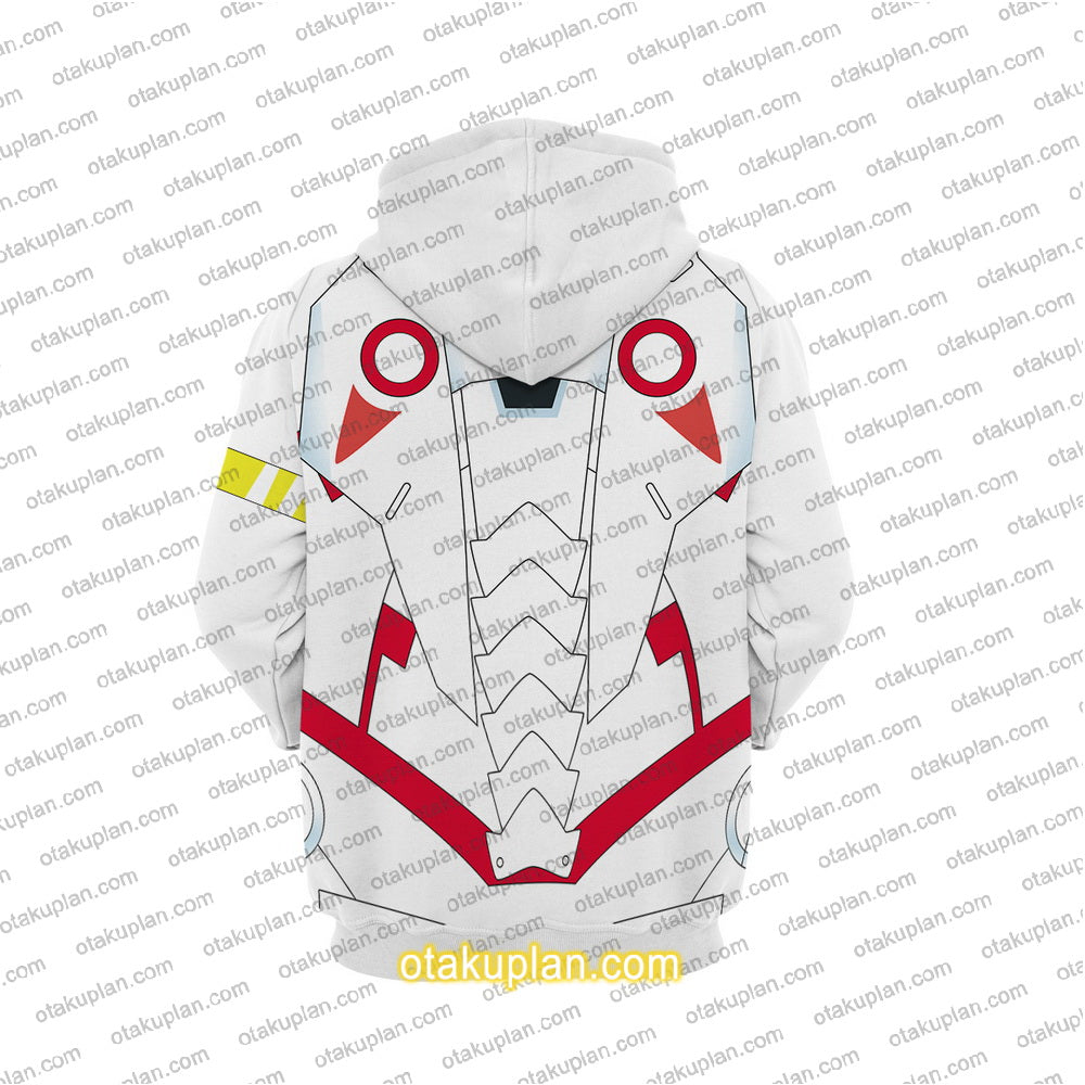 Darling in the FranXX Zero Two Cosplay Hoodie